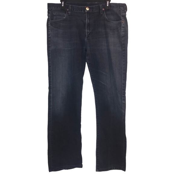 Citizens Of Humanity SID Mens Jeans 36 Dark Distressed - Picture 1 of 12
